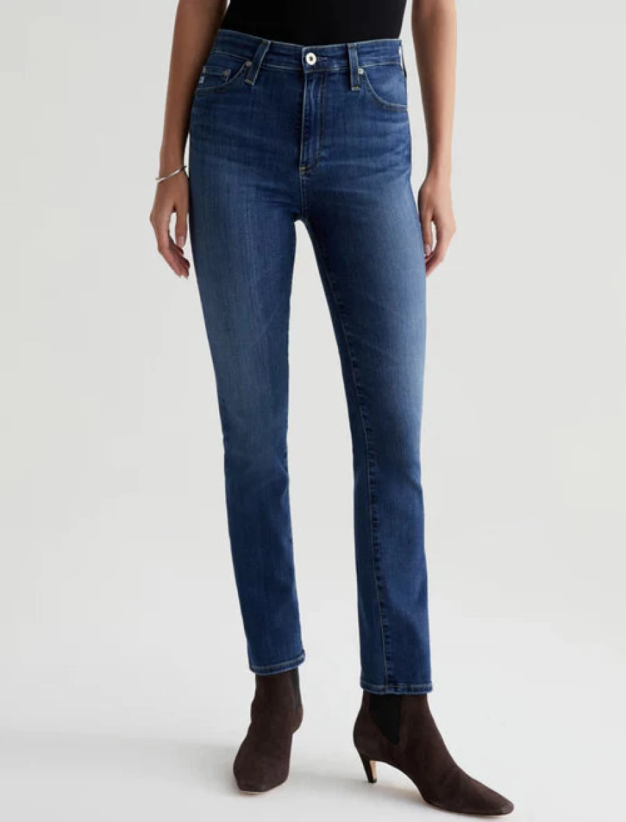 AG Jeans Mari High-Rise Skinny Jeans in Aura Wash | Women's Denim