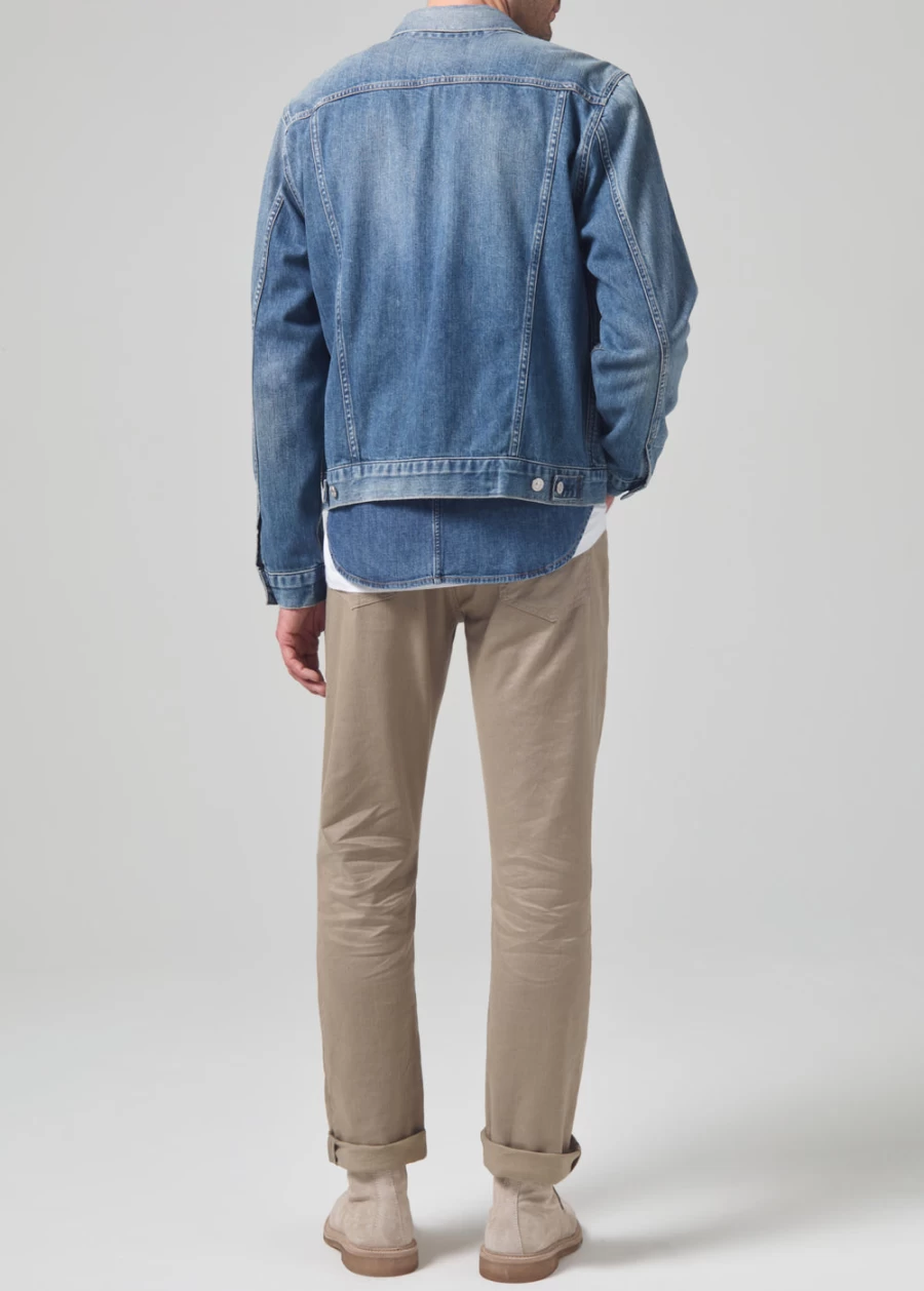 Citizens of Humanity Gage In Stretch Linen High-Waisted Slim Jeans for Women