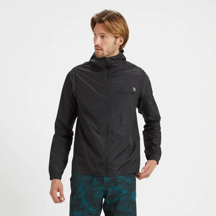 Vuori Daybreak Windbreaker - Lightweight Water-Resistant Jacket for Men & Women