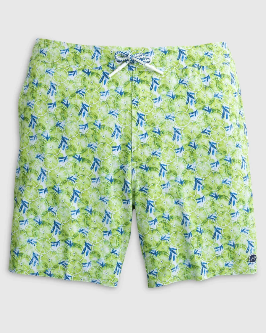 Johnnie-O Blimey Limey Lima Shirt - Vibrant Green Casual Wear for Men