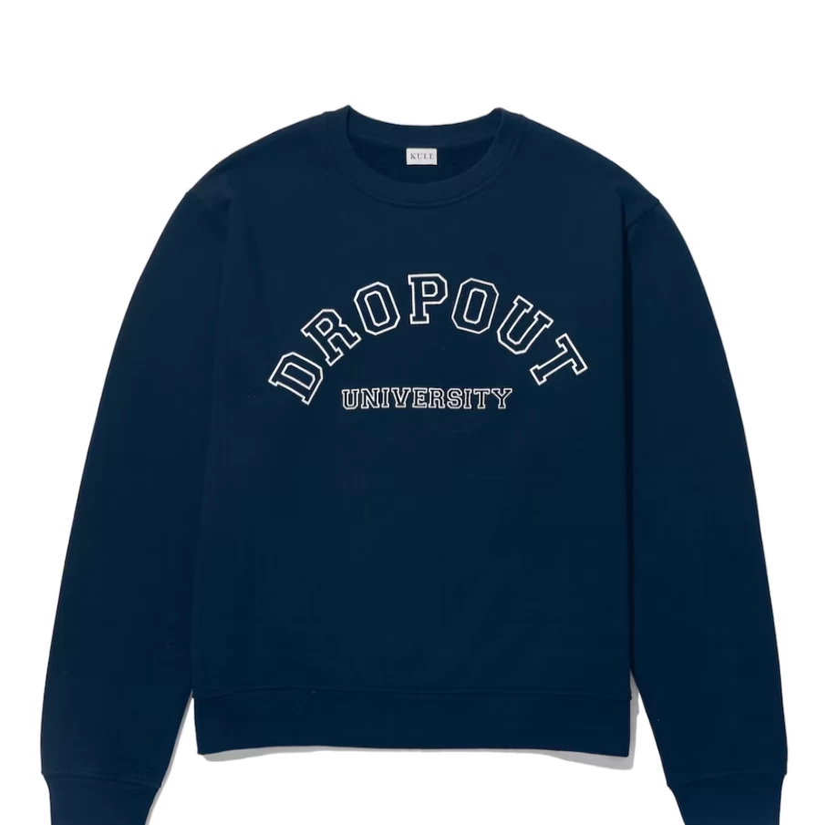 Kule Navy Raleigh Dropout Sweater - Classic Casual Knitwear for Men & Women