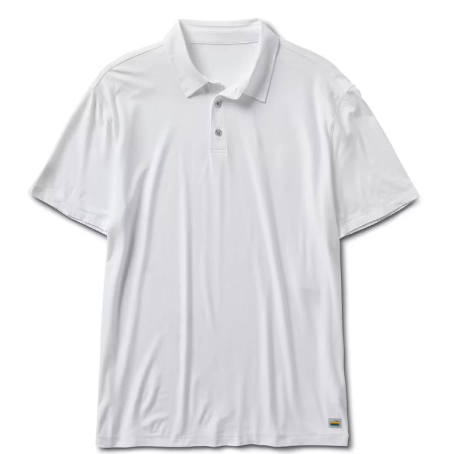 Vuori Strato Tech Performance Polo Shirt for Men - Moisture-Wicking & Breathable Golf Tennis Top