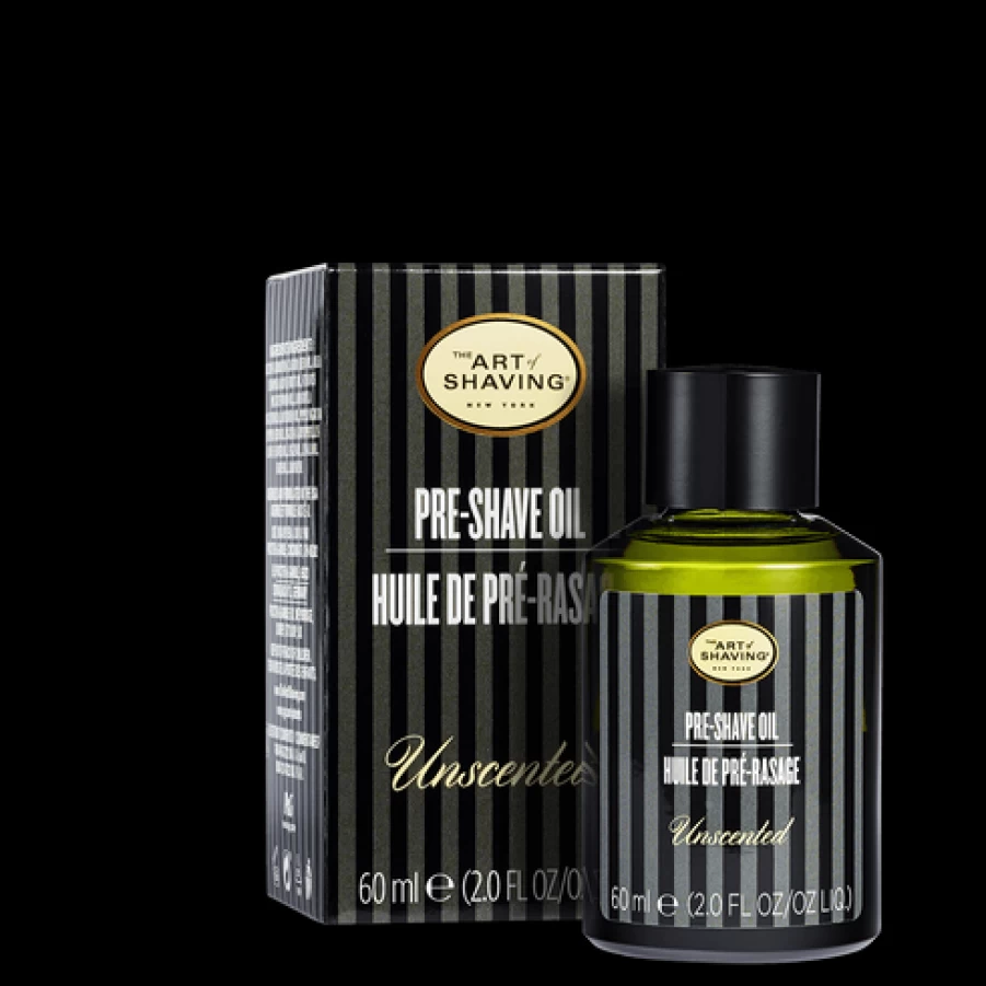 The Art of Shaving Unscented Pre-Shave Oil for Men – 2 Oz Smooth Shaving Formula for Sensitive Skin