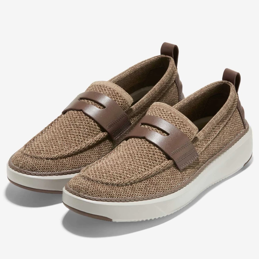 Cole Haan Grandpro Topspin Penny Loafers for Men - Comfortable Slip-On Dress Shoes