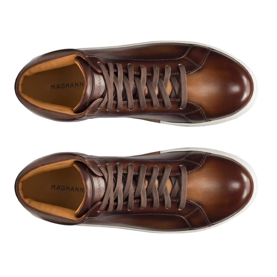 Magnanni Amadeo Mid Top Sneakers for Men – Premium Leather Casual Shoes