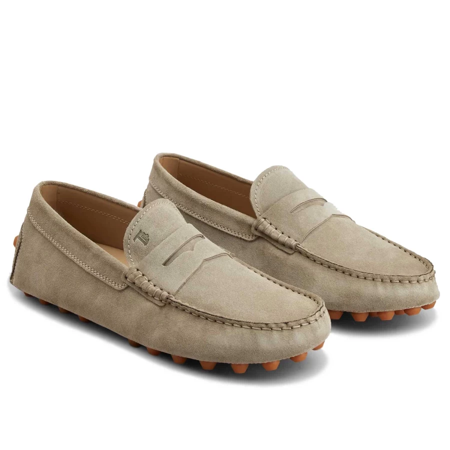 Tod's Torba Maxi Gommino Penny Driver Loafers for Men | Premium Leather Slip-On Shoes
