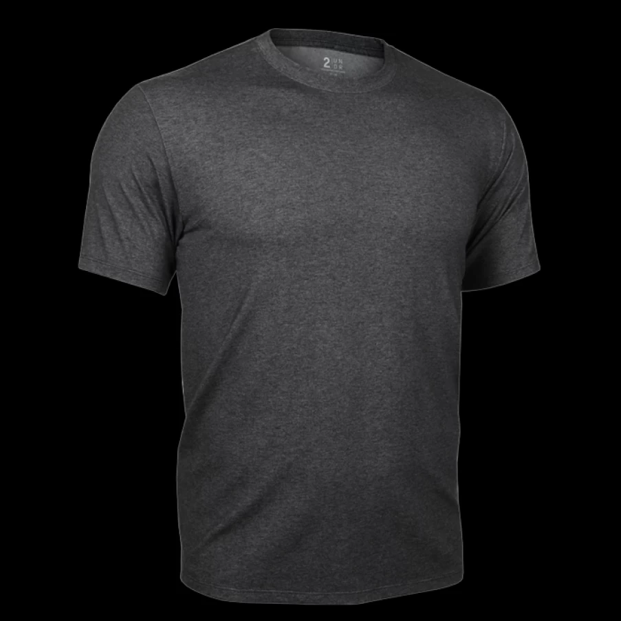 2UNDR Men's Crew Neck T-Shirt - Soft Cotton Essential Tee for Casual Comfort