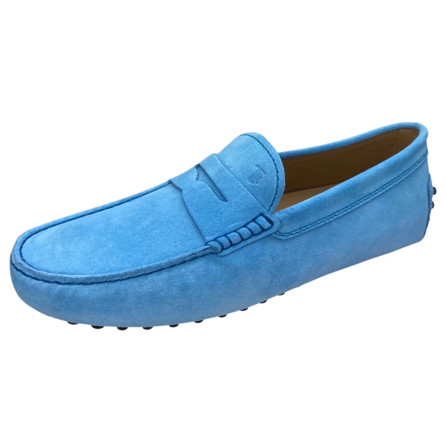 Tod's Gommino Suede Penny Loafers for Men | Classic Comfort & Italian Luxury