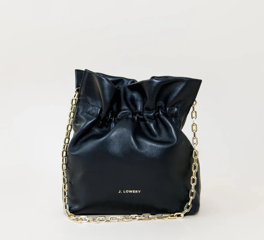 "J. Lowery Vivienne Black Handbag - Stylish & Elegant Design"
