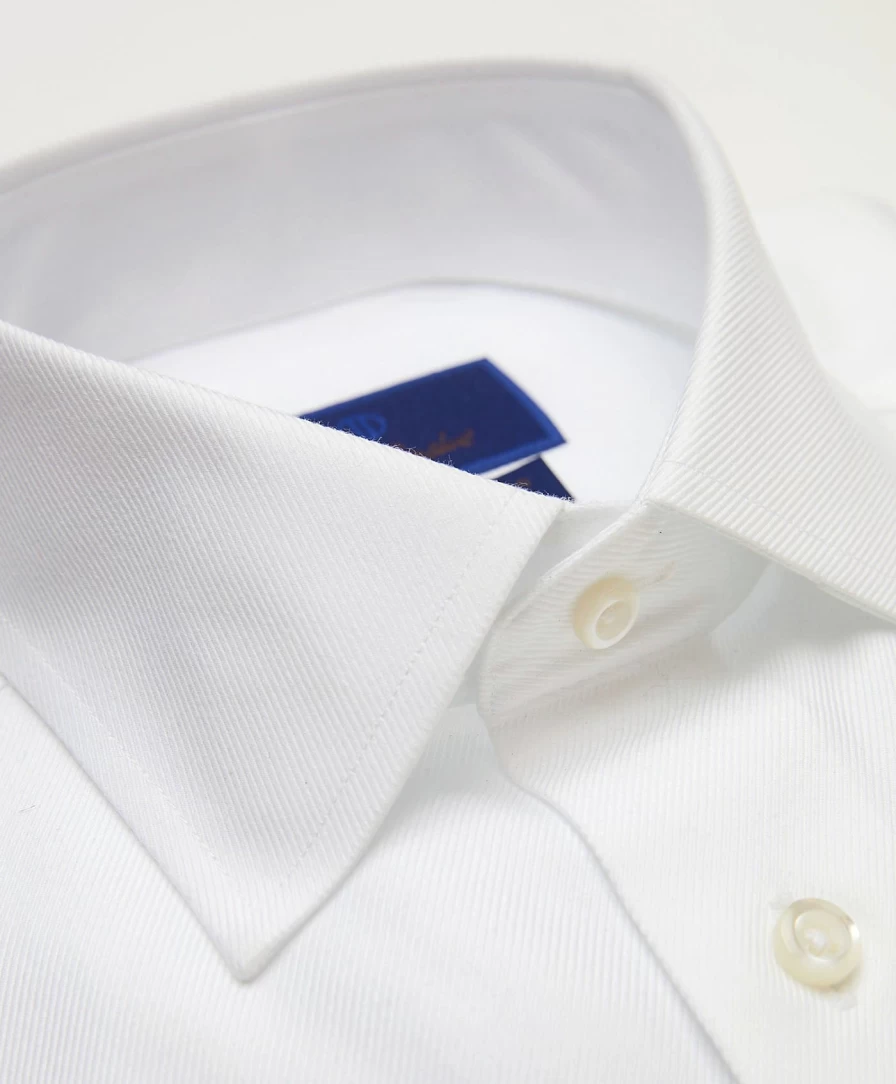 David Donahue Non-Iron Dress Shirt for Men - Wrinkle-Free Formal Shirt, Easy Care Business Attire