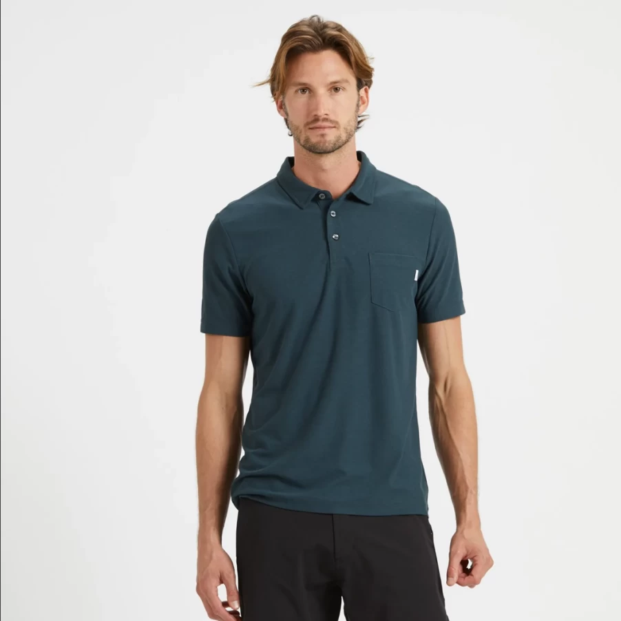 Vuori Ace Polo Shirt for Men - Premium Performance & Comfort