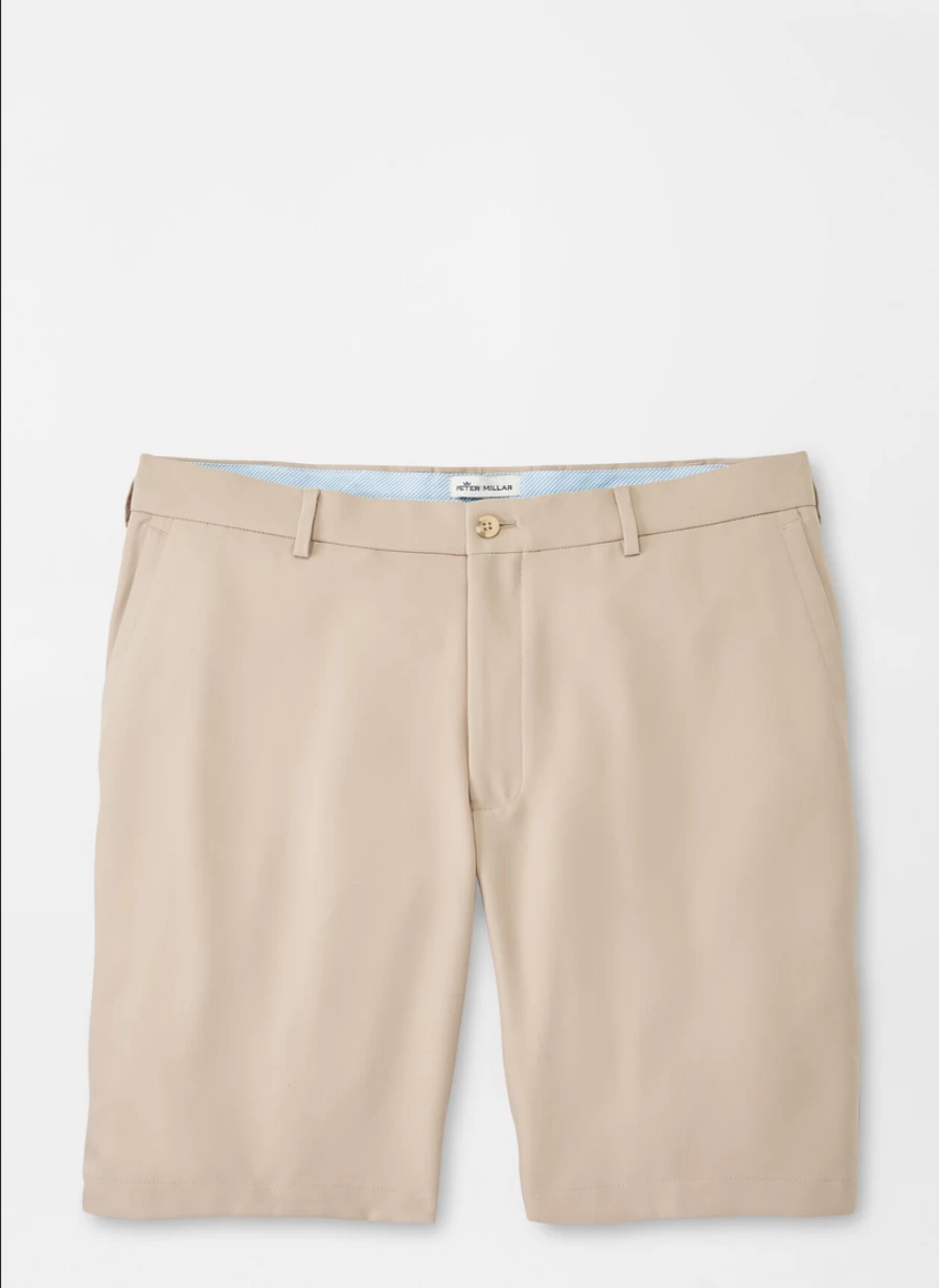 Peter Millar Salem Performance Shorts for Men - Lightweight Golf & Athletic Shorts with Moisture-Wicking Fabric