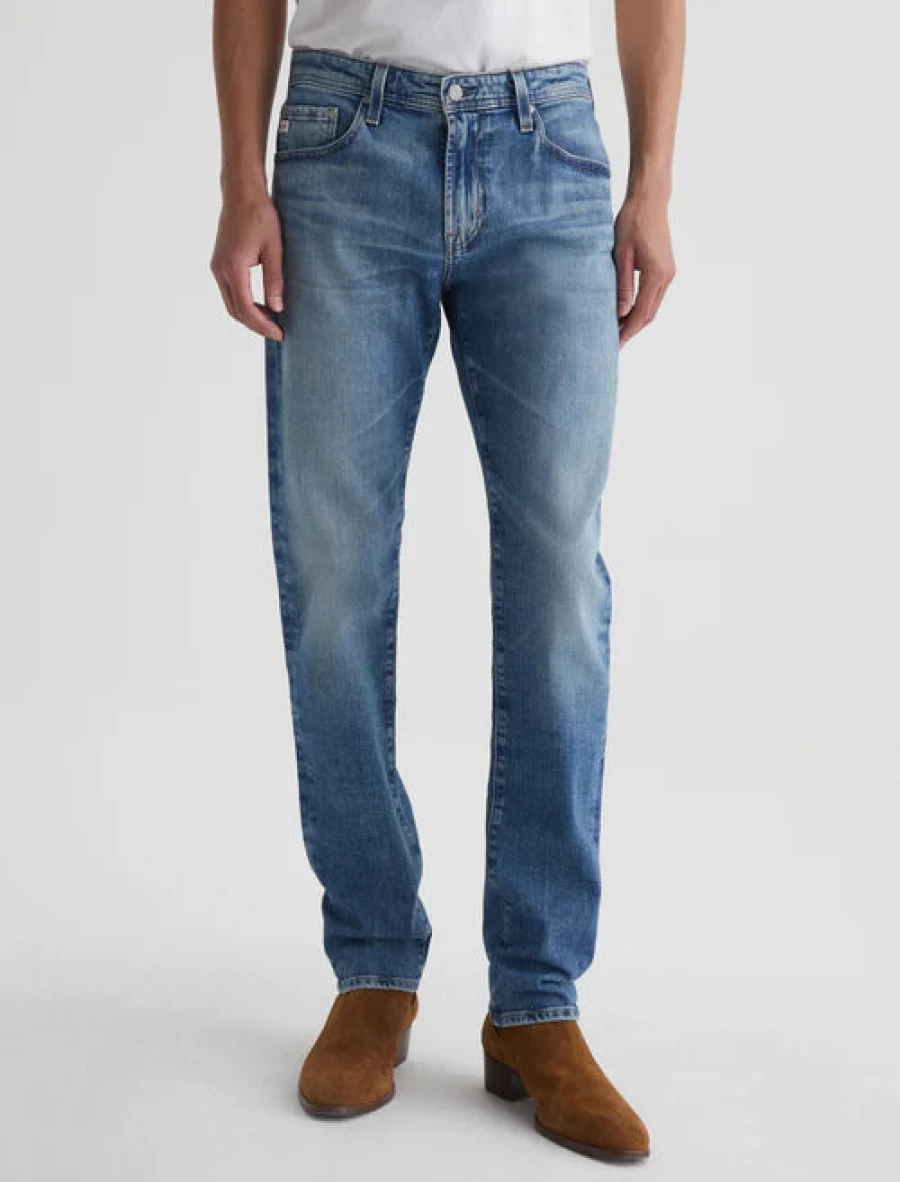 AG Jeans Tellis 19 Years El Rey Vintage Wash Denim Jeans for Men and Women