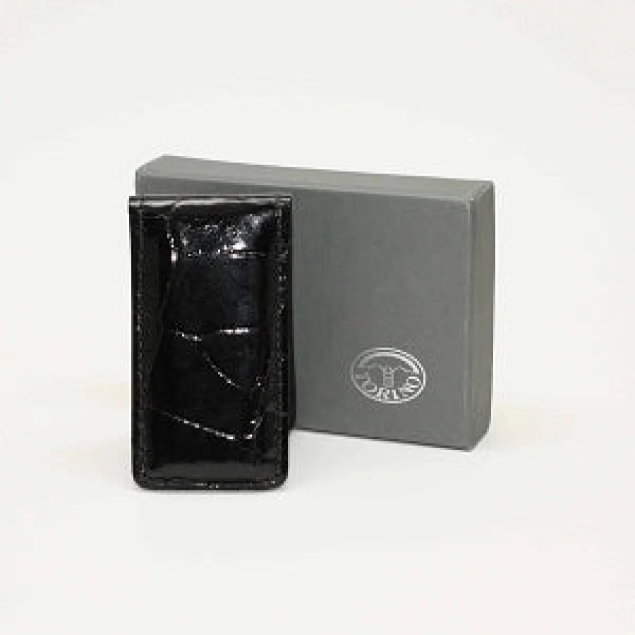 Smathers & Branson Collegiate Credit Card Holder - Premium Leather Wallet for Cards