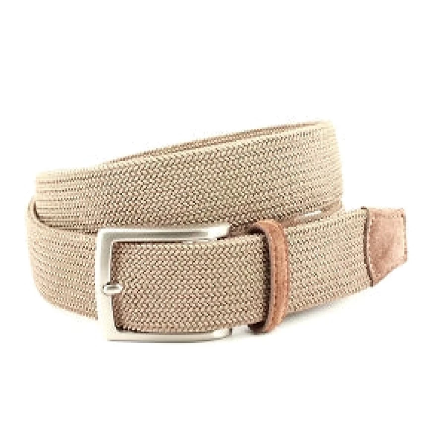 Torino Italian Elastic Belt for Women & Men - Stylish Tubular Rayon Stretch Waistband - Adjustable Fashion Accessory