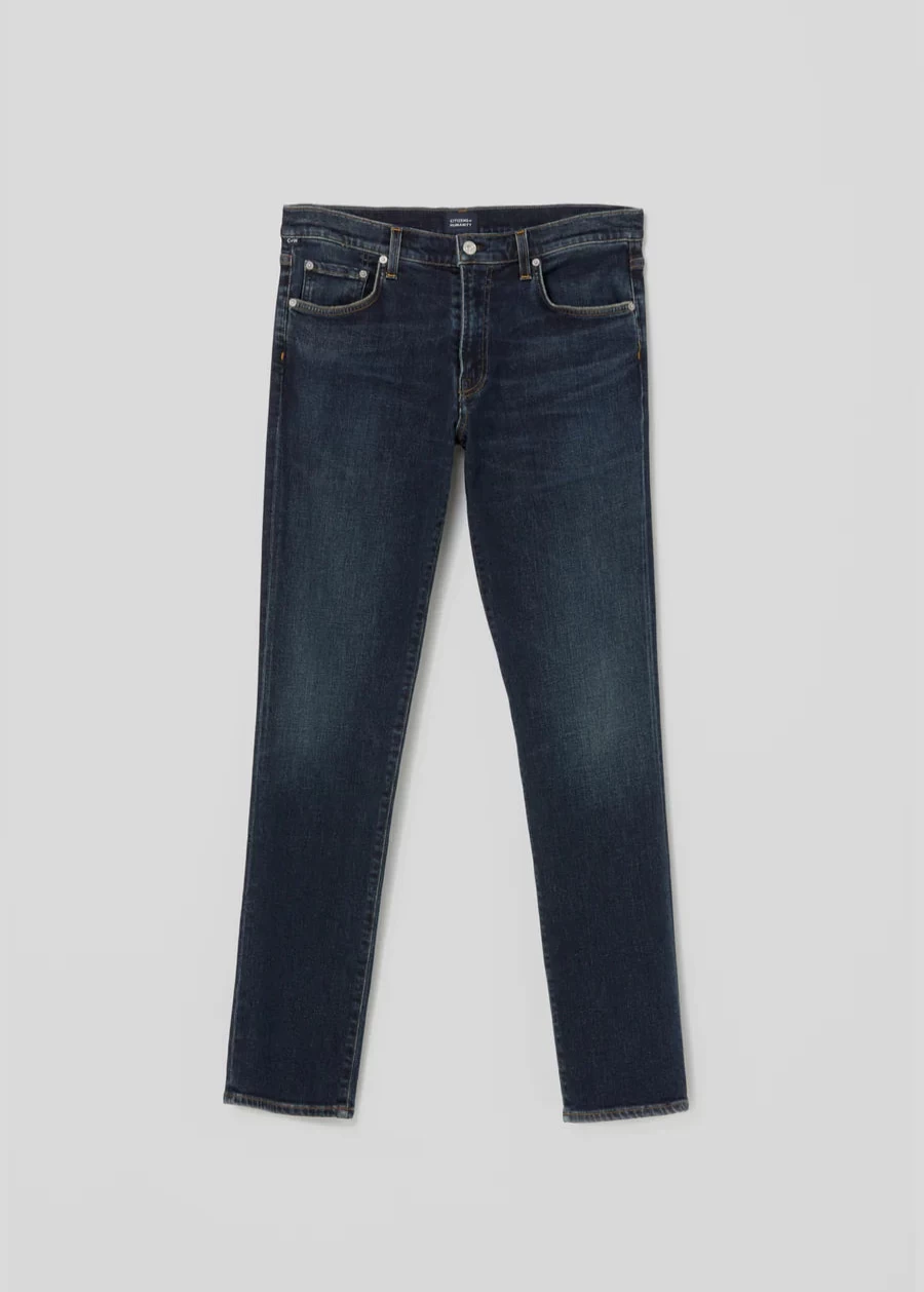 Citizens of Humanity Gage Cashmere Denim Jeans in Prospect Medium/Dark Indigo
