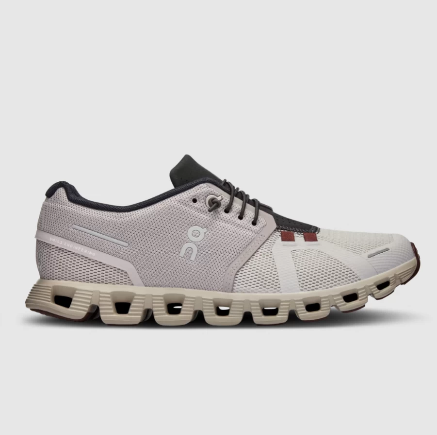Women's On Cloud 5 Running Shoes in Pearl/Frost | Lightweight & Comfortable