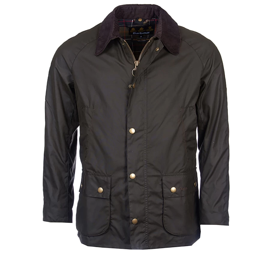 Barbour Ashby Waxed Jacket - Classic Waterproof Wax Cotton Coat for Men & Women