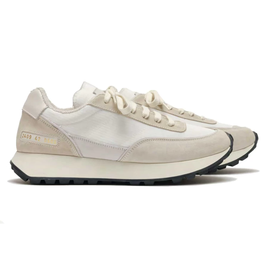Common Projects Original Achilles Leather Low-Top Sneakers - Men's Minimalist White Luxury Shoes