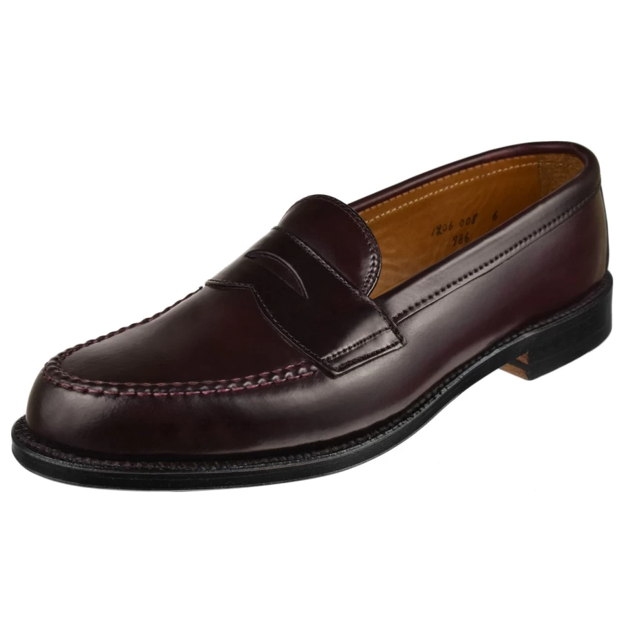 Alden Handsewn Cordovan Leather Loafers – Premium Men's Dress Shoes