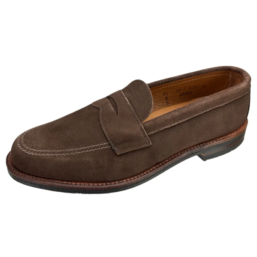 Alden Suede Penny Loafers for Men – Classic Comfort & Timeless Style